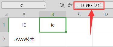 WPS����ڱ�����ʹ��Lower������