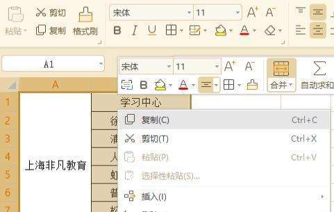 商务办公培训Excel如何批量在现有文字前加上固定文字