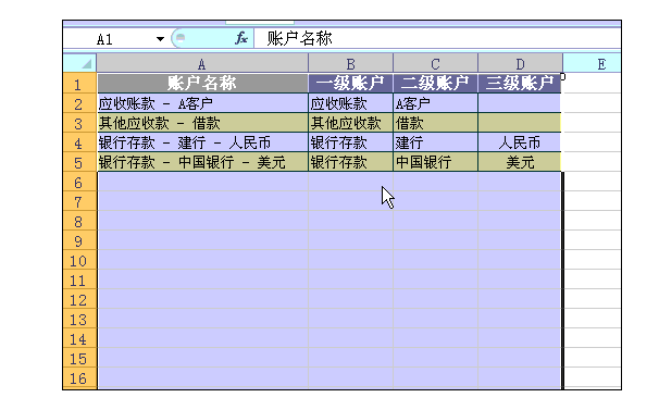 办公软件学习Excel单元格边线相关技巧