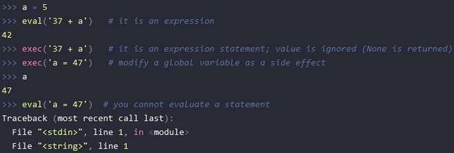 pythonѧϰ��Exec��Eval��������������Щ