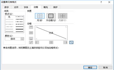 商务办公培训带你了解Excel绘制斜线表头技巧